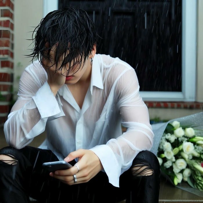 dp heartbroken boy photo