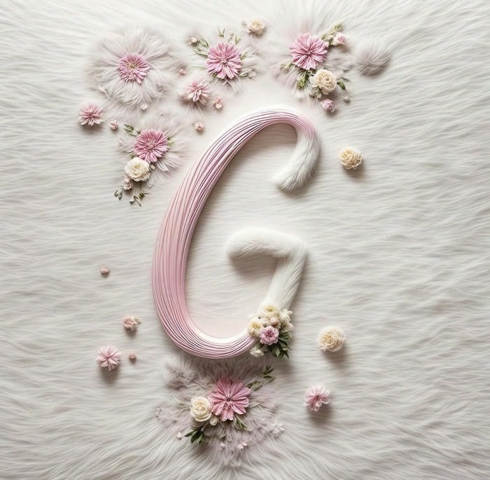 dp letter g aesthetic