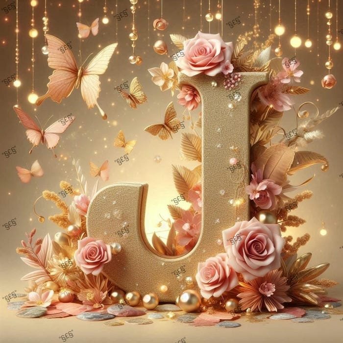 dp letter j aesthetic