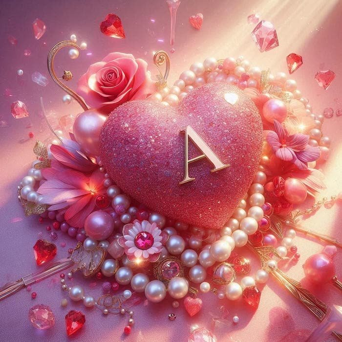 dp stylish a name love