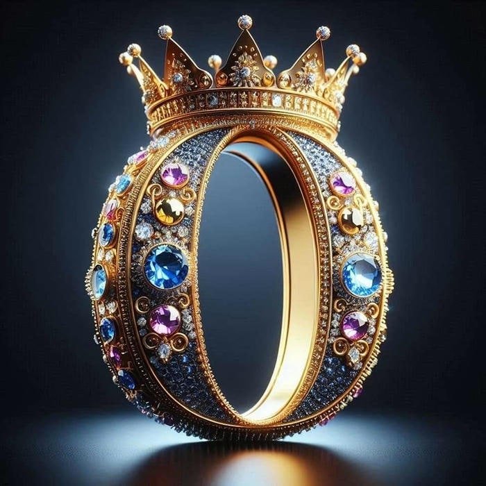 elegant frame O name dp