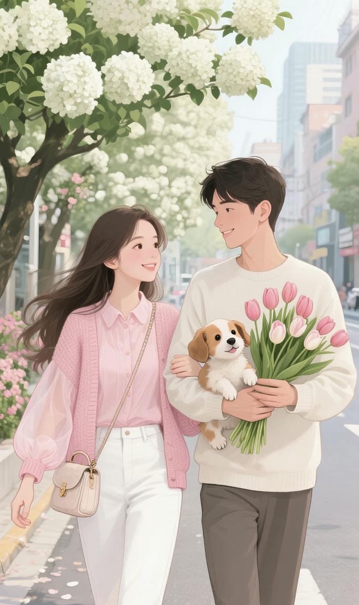 fun cartoon couple dp