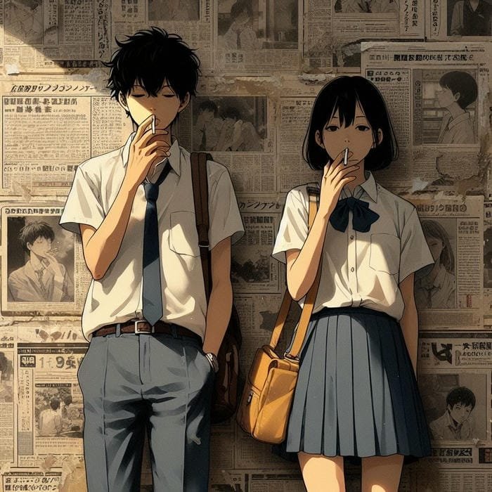 happy vibe cartoon couple dp