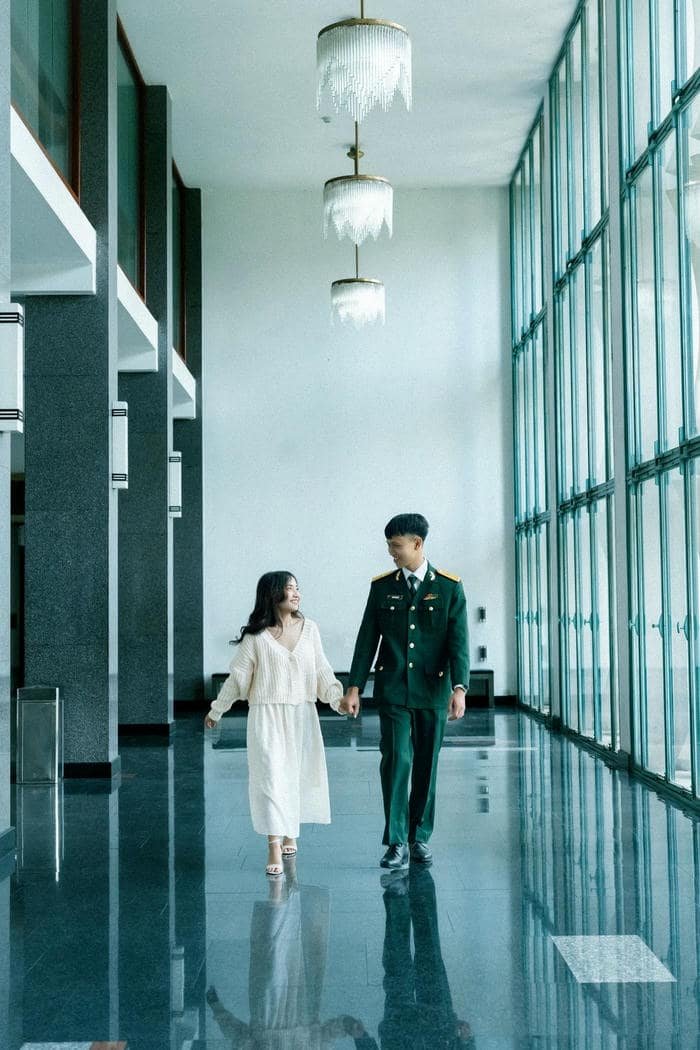 hd aesthetic army couple dp