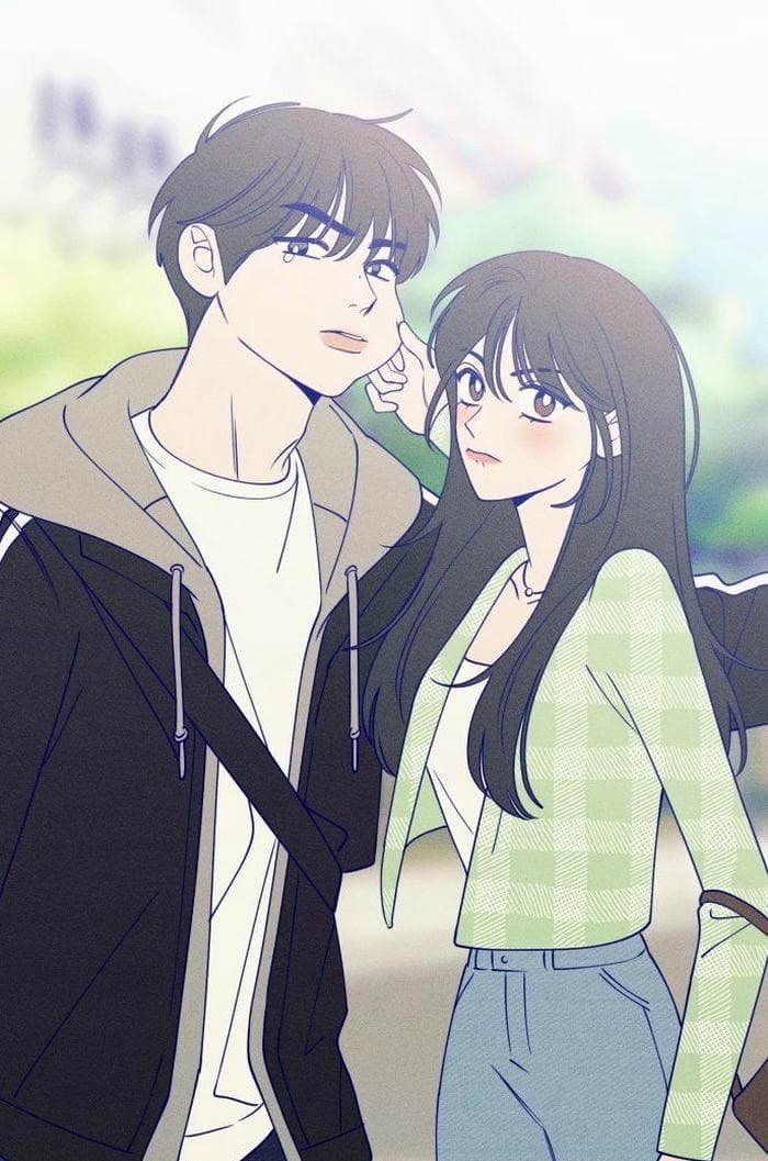 hd image cartoon couple dp