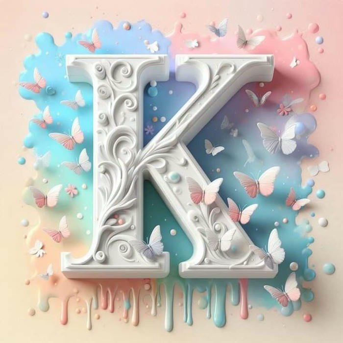letter k hd avatar