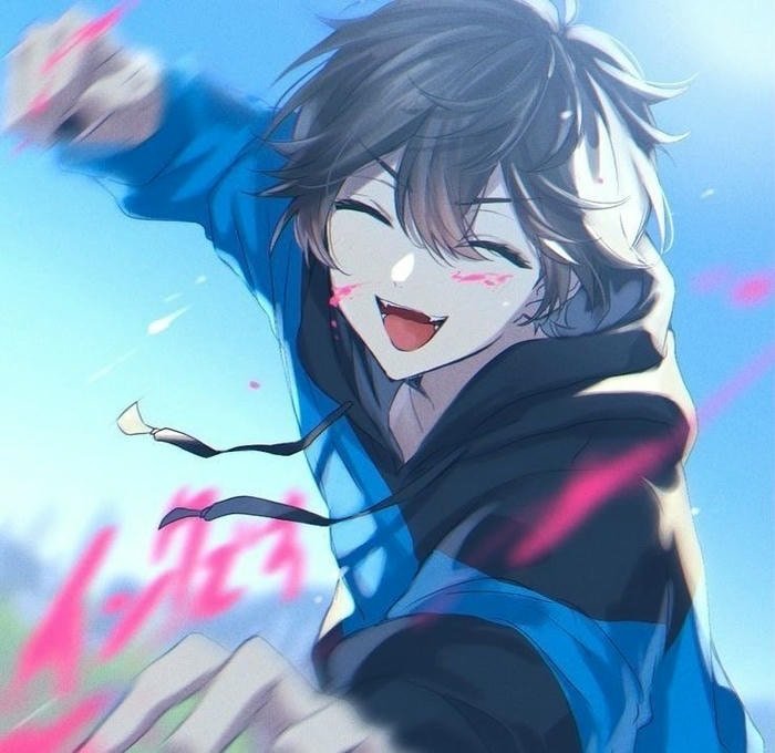 light smile anime boy dp for instagram