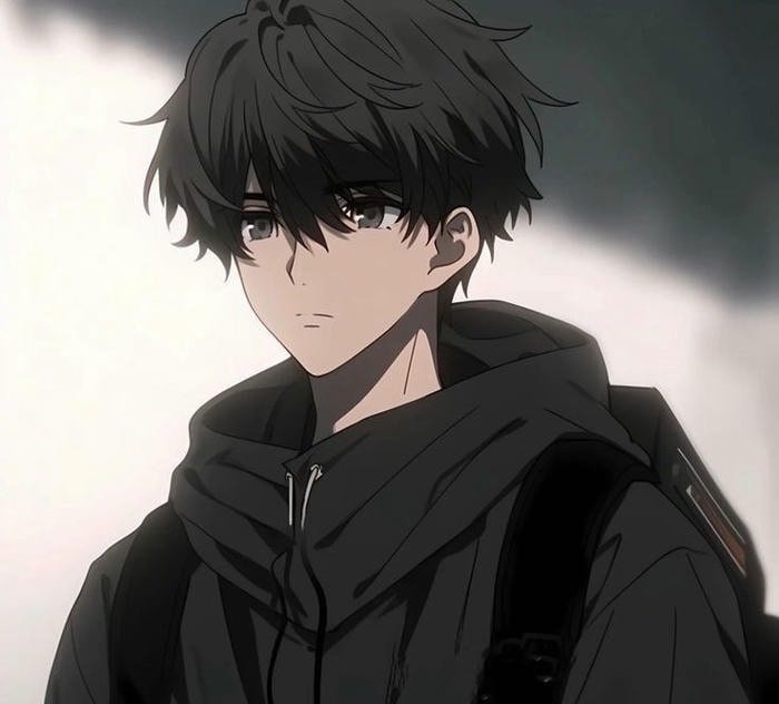 minimal anime boy dp for instagram