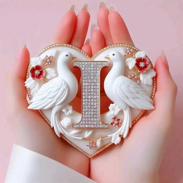 minimal avatar letter i