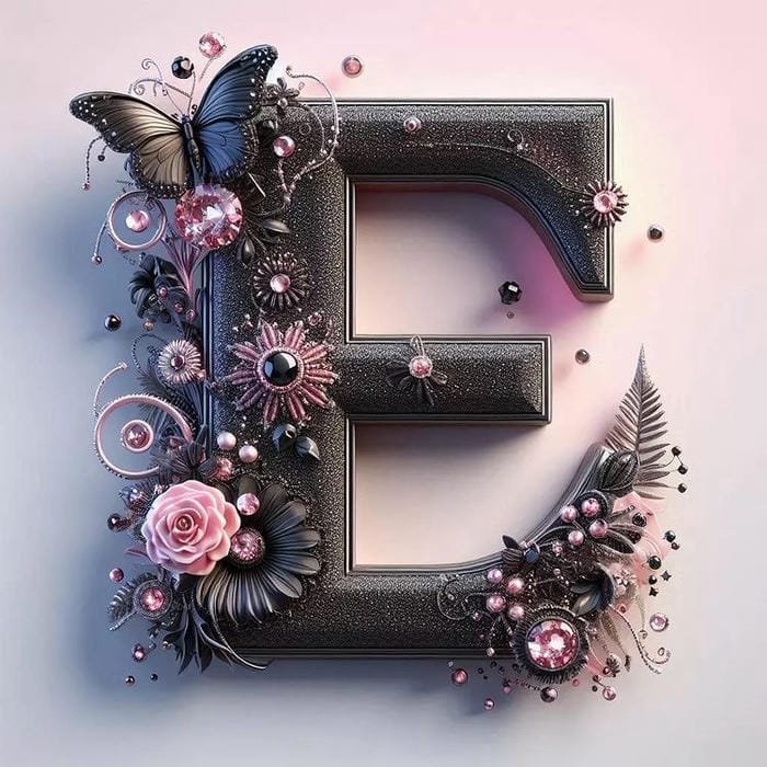 minimal graphic e icon