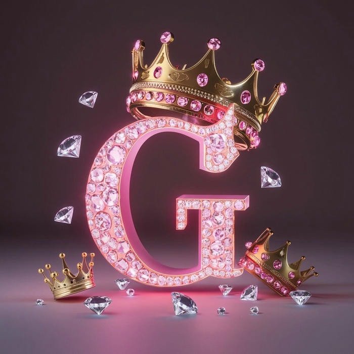 minimal graphic g icon