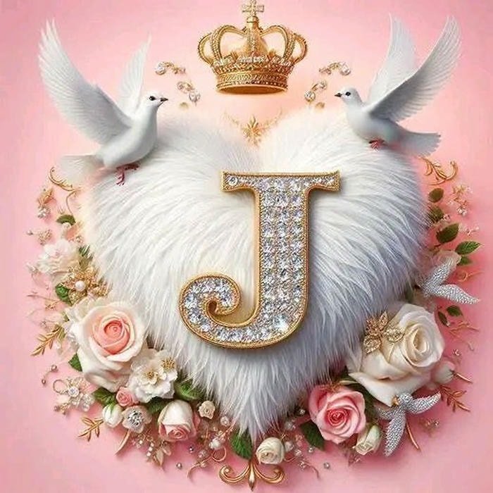 minimal graphic j icon