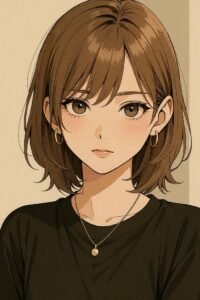 modern anime girl dp