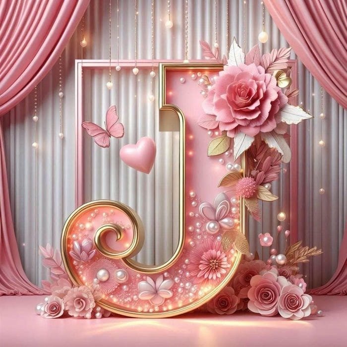 modern graphic j avatar