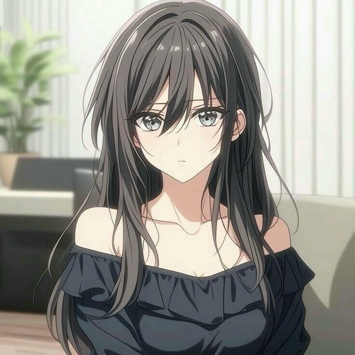 modern vibe anime girl dp