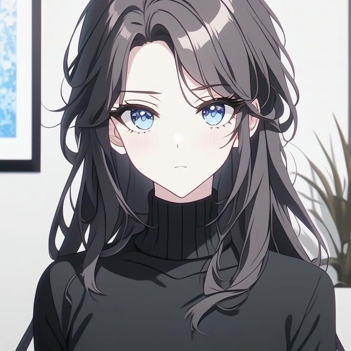 pastel anime girl dp