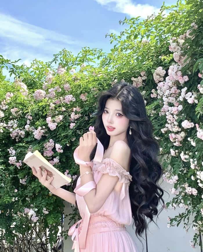 pretty aesthetic dp for girls