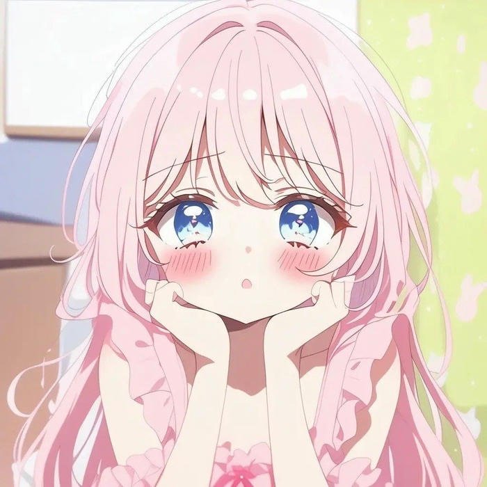 pretty instagram cartoon dp for girls