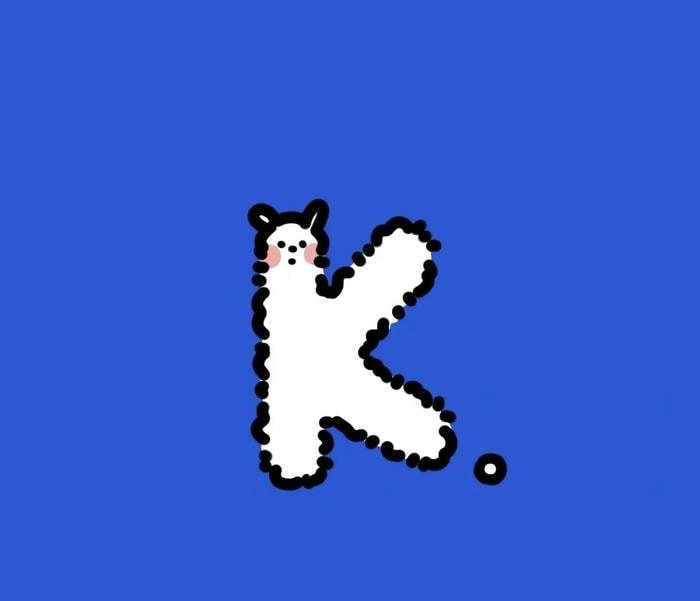 profile logo letter k