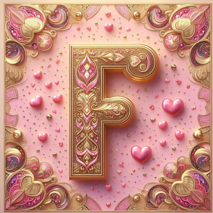 rounded font f initial