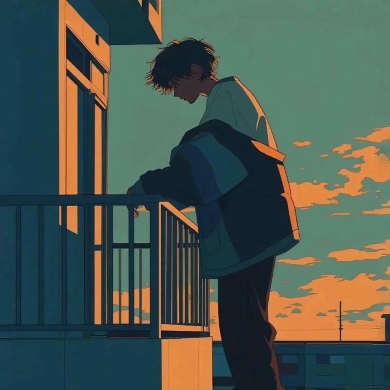 sad cartoon dp profile