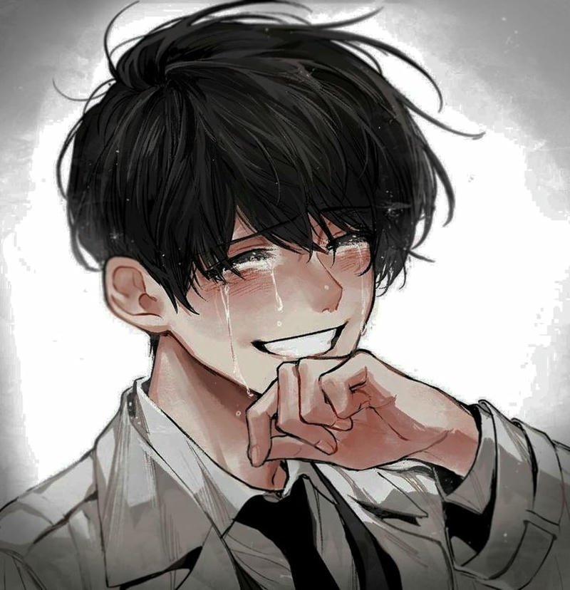 sad dp anime style