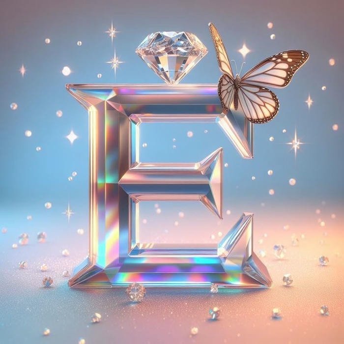 simple outline e image