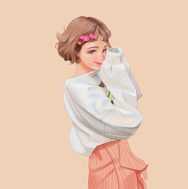 simple whatsapp dp charming