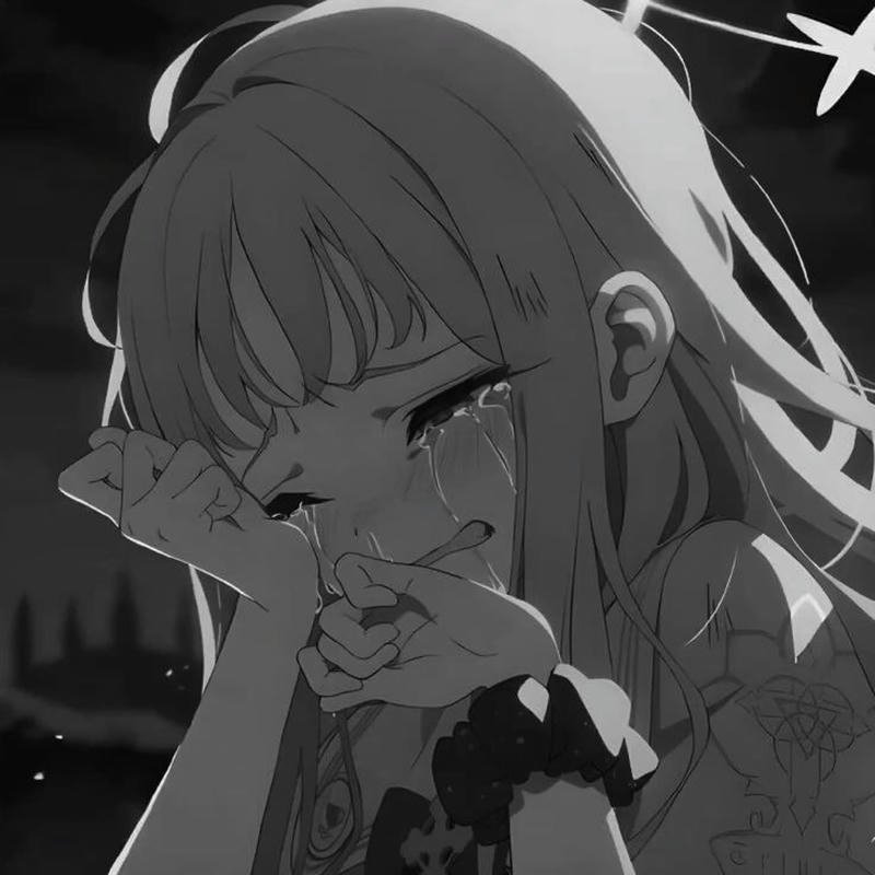 soft sad anime dp