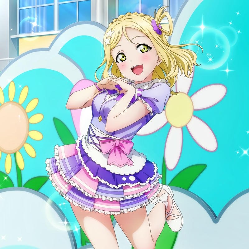 stylish anime girl expression