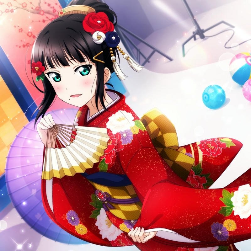 stylish anime girl highlight