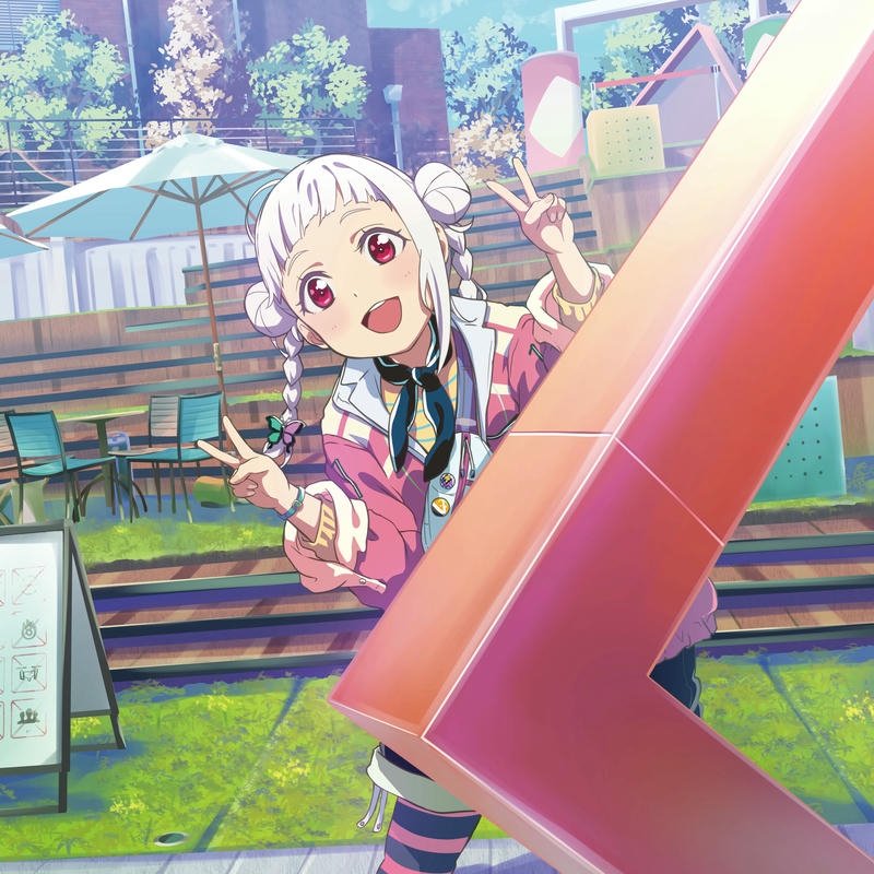 stylish anime girl model