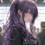 stylish anime girl wallpaper