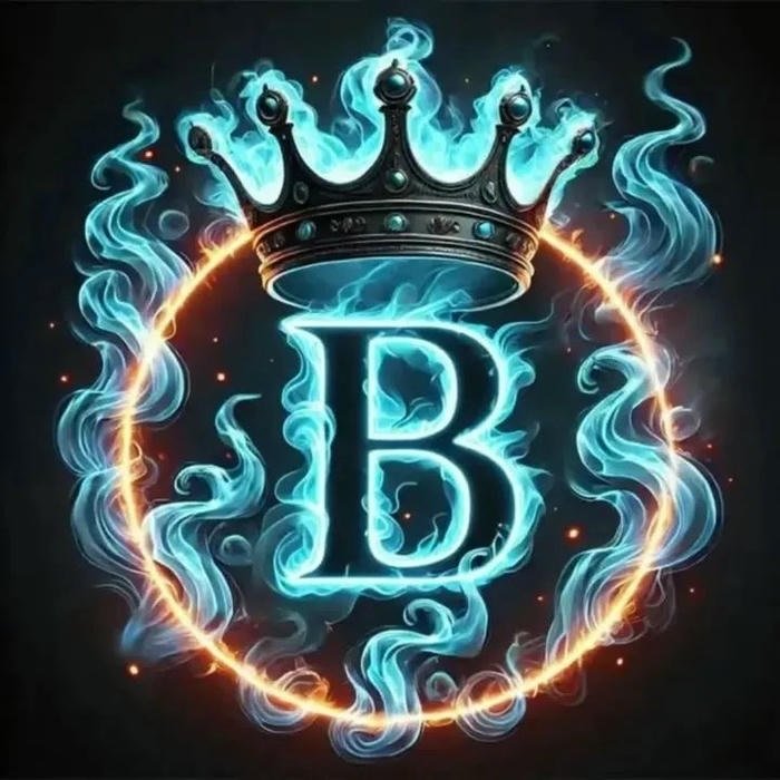 stylish graphic b name