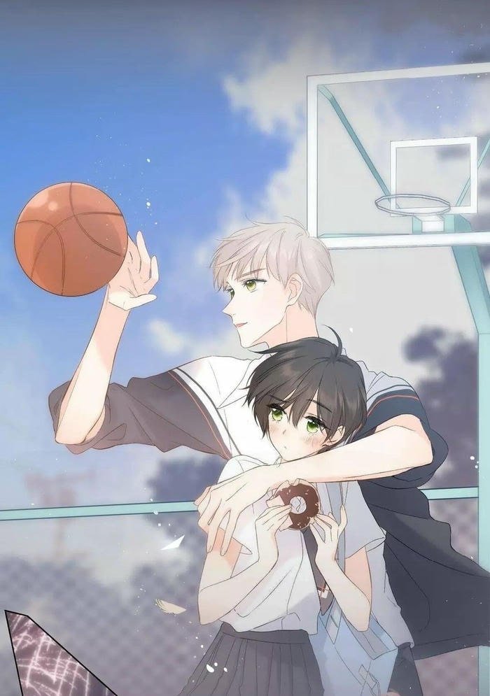 sweet tone cartoon couple dp