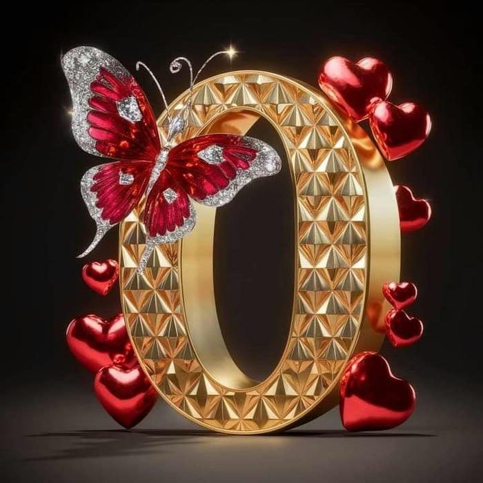 trendy look O name dp