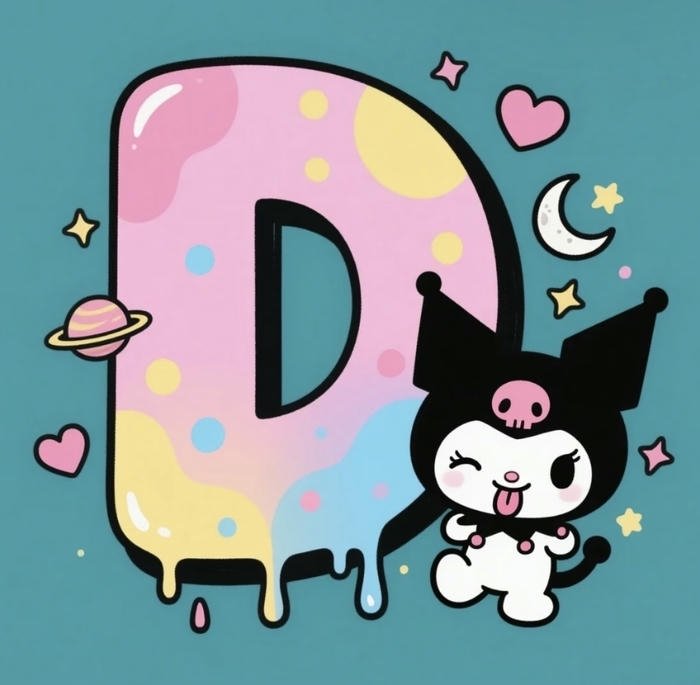 typography d initial