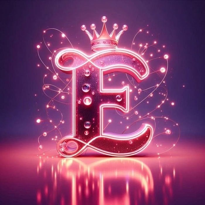 typography e initial