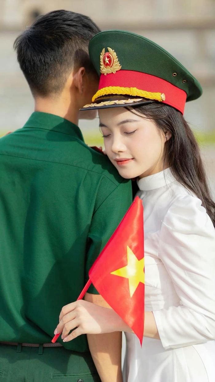 unique army couple dp