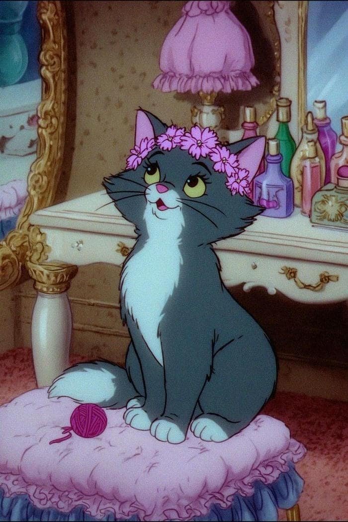 Aesthetic DP Cartoon Soft Light Style