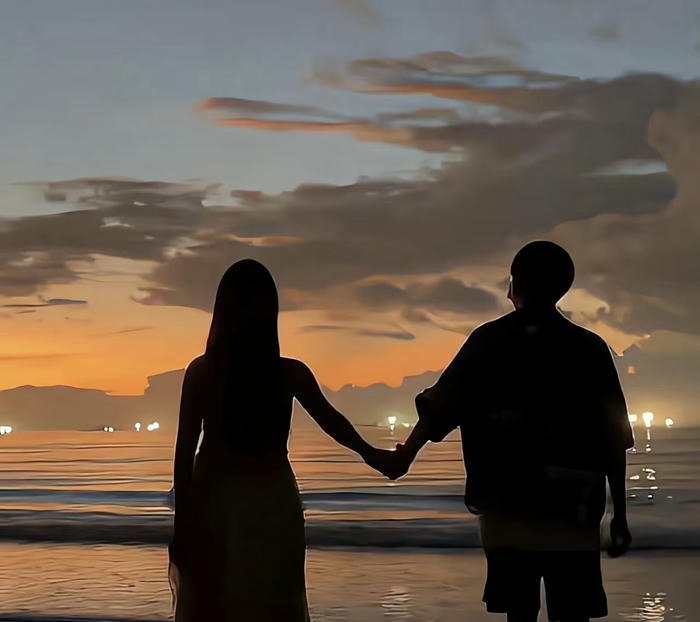 Alone together sad couple dp vibe