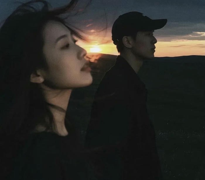 Broken promises sad couple dp portrait