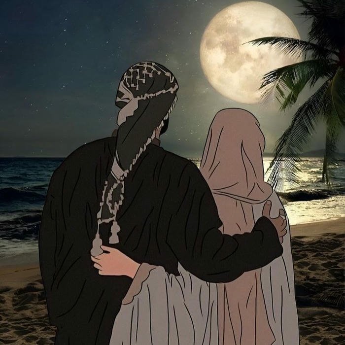 Dp muslim couple aesthetic muslim couple background
