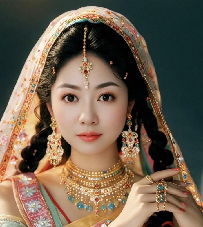 Ethnic beauty saree girl dp aesthetic