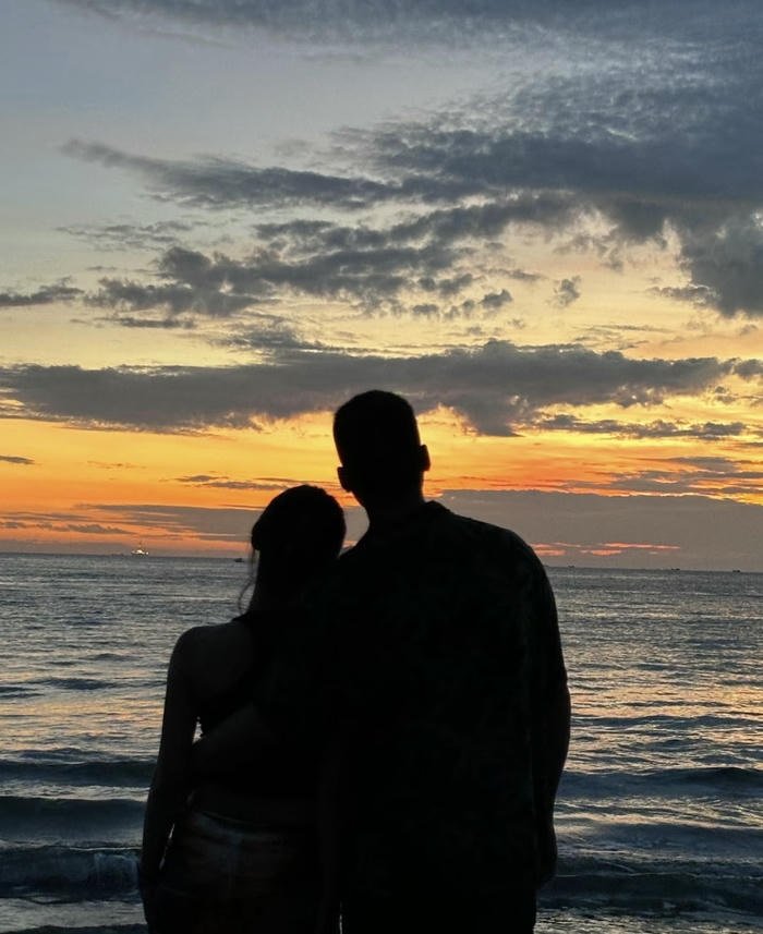 Fallen love sad couple dp portrait