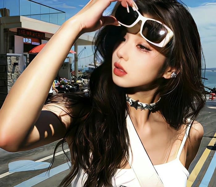 Fierce cool dp for girls look