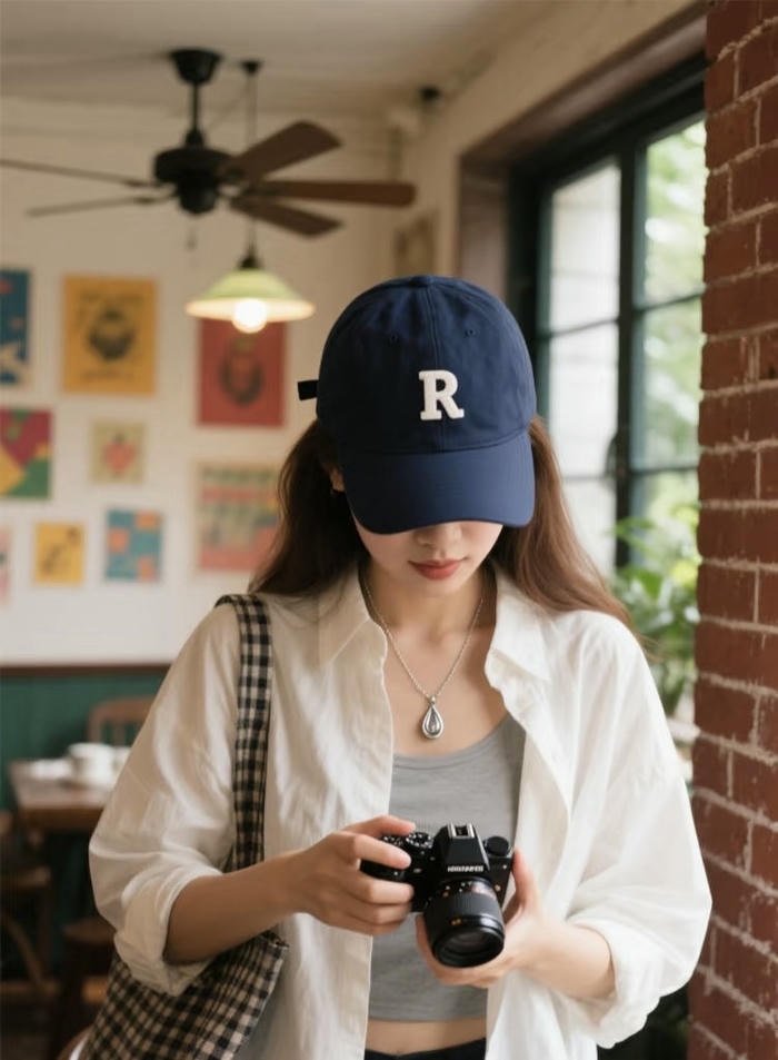 Fresh cap girl dp youthful look