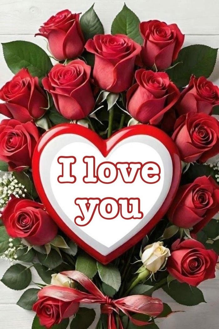 HD Love rose image romantic red flower wallpaper