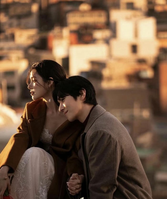 Heartache moment sad couple dp image