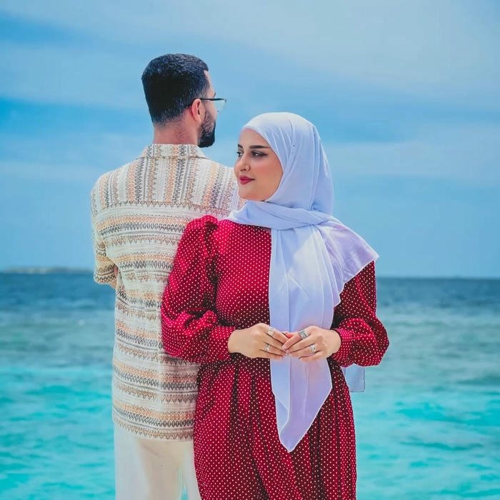 Hijab Islamic Couple Pic hijab couple portrait